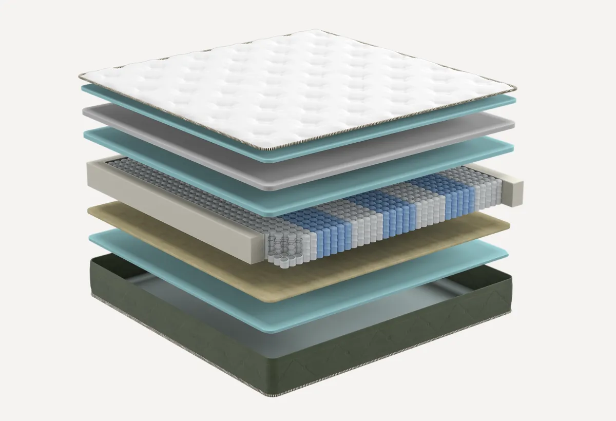 Матрас Озёрный лес Зелёный мох